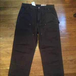 Carhartt Washed Duck Double-Front Work Dungaree